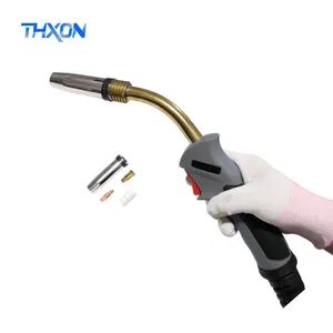 Thxon MIG Mag Welding Torch 500A Panasonic Series Air Cooled (5M, Conical Nozzle Φ14mm, M6*45*1.0 Contact Tip CuCrZr) - Thxon Wuhan Welding & Cutting Equipment Co., Ltd. - China