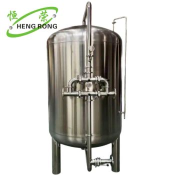 Stainless Steel Filter Housing, Sand Filter, Activated Carbon Filter, Industrial Water Filter, Water Purifier, Water Filtration System - Shenzhen Hengrong Water Treatment Equipment Co., Ltd - China