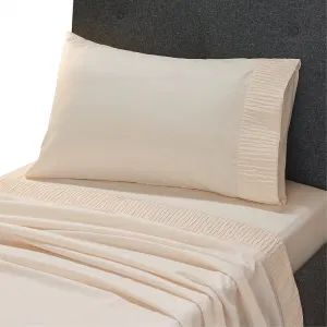Soft Bedding Microfiber Sheets Full Size Bed Cream - Texpro Co., Ltd. - China