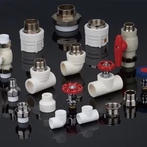 Factory PPR Pipe Fitting Couplings OEM Quality PPR Pipe Fitting All Types Green Plumbing Materials - Zhejiang Zhongxin Pipe Industry Co., Ltd - China