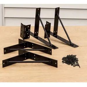 Heavy Duty Anti Sag Gate Kit with Hinges Large Size for Wooden Fences Doors Corral Gates Windows - Cangzhou Futong Precision Manufacturing Co., Ltd - China