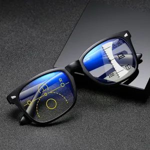 Progressive Reading Glasses with Multifocal Lens +1 +1.5 +2 +2.5 +3 +3.5 +4 for Near and Far Vision - IENJOY GROUP CO., LTD. - China