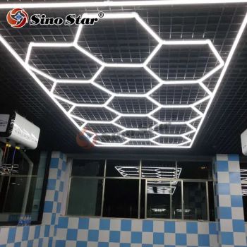 Car Wash Hexagonal Lighting LED Light Bar Work Linkable LED Linear Light Tube - Sino Star Automotive Equipment Co., Ltd. - China