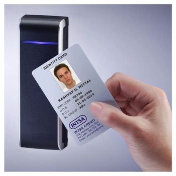 860-960MHz Rfid Card Size Micro Material PVC Tag Type Active Type Active RFID Frequency 860-960MHz Installation Type - Mangaldeep Enterprises - India