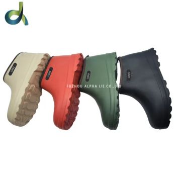 Professional Anti Slip Waterproof EVA Chef Shoes with Ankle Support Safety Kitchen Clogs - FUZHOU ALPHA I/E CO.,LTD - China