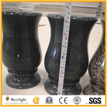 Customized Funeral Black Grey Red Granite Vases - Xiamen Sunlight Stone lmport & Export Co., Ltd. - China