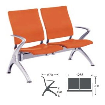 Airport Hospital Waiting Room Chair Office Chairs Metal Seating Bench Public Furniture - Foshan Yousen Furniture Co., Ltd. - China
