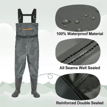 Protective Waterproof Durable Kids Fishing Full Chest Children Wader - Shijiazhuang Runlei Labour Protection Supplies Co., Ltd. - China