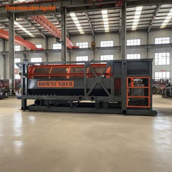 Large-Scale Gold Mining Trommel Equipment with Gold-Gravity-Separation for Alluvial-Gold-Processing - Downunder (Shandong) Mining Technology Co., Ltd. - China