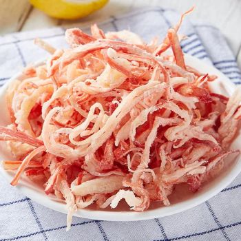 Wholesale Retail Original Dried Squid Shredded Seafood Snacks Fresh Charcoal Grilled Shredded Squid - Rizhao Primega Foods Co.,Limited - China