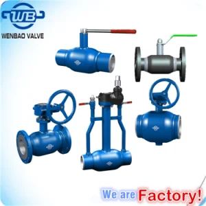 Pn25 Trunnion Mounted Full Bored Ball Valve Fully Welded Body Flange End or Butt Welded Connection - Wenbao Valve Co., Ltd. - China