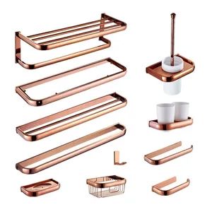 Elegant Rose Gold Bathroom Hardware Set for Modern Homes - Taizhou Bobao Industry & Trade Co., Ltd. - China