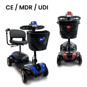 Ksm-906 Mobility Scooters Electric 4 Wheel Mobility Handicapped Electric Motorized Cart Scooters for Elderly - Ningbo Ks Medical Tech Co., Ltd - China