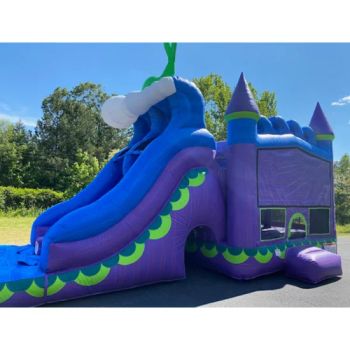 Kids Indoor Moonwalk Commercial Inflatable Bouncer PVC Outdoor Inflatable Castle with Pool and Slide Slide Bounce House Oxford Cloth Inflatable - Zhengrong Amusement Equipment Co., Ltd - China