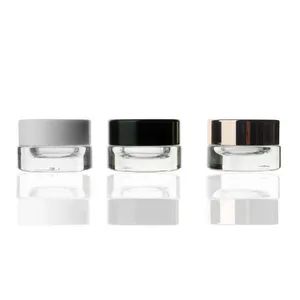 Mini Eyeshadow Eyeliner Eyebrow Gel Wholesale Cosmetic Glass Cream Bottle - Xuzhou Youchum International Trade Co., Ltd. - China