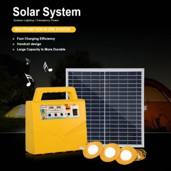 Price China Wholesale Complete Portable Solar Energy System 20W Power Stations Solar Power Generators - Guangdong Alltop Lighting Co., Ltd. - China