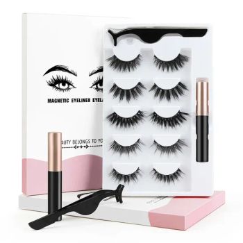 Cheap False Mink Volume Eyelash Individual Extension Wholesale DIY Magnetic Fake Silk Eye Lash Kit - ESHA CO., LIMITED. - China