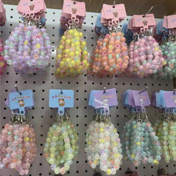 New Mobile Phone Charm Beaded Keychain Mobile Phone Ornament Accessories - Jinjiang Naike Eco Technology Co., Ltd. - China
