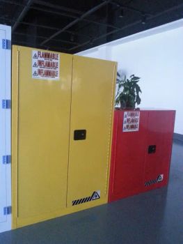 Metal Lab and Industrial Self-Closing 16 Gallon or 60L Combustible Storage Cabinet - Shanghai Pumei furniture Co., Ltd. - China