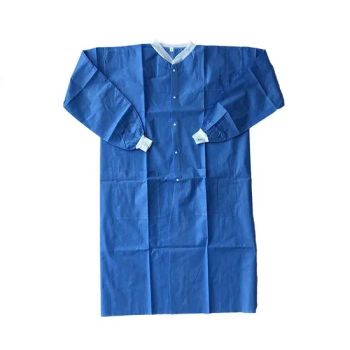 24 Years Hubei Factory Wholesale Medical Supplies SMS Disposable Hospital Uniforms with Knitted Cuff - Hubei Kangning Protective Products Co., Ltd. - China