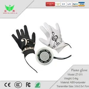 Electronic Piano Gloves Scale Medium Origin China Trademark ZT Age ＞ 8 Years Style Funny Toys Suitable for All Material - Dongguan Zhenteng Toys & Gifts Co., Ltd. - China
