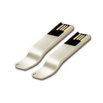 Silvery Metal USB 2.0 Pen Drive USB Disk for Promotional Gift Flash Memory USB Disk Memory Stick - ULIKE DESIGN CO., LIMITED - China