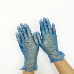 Hand Anti Bacterial Medic Exam Food Service Household Kitchen Powder Free Finger PVC Vinyl Disposable Gloves - Guangzhou Pidegree Medical Technology Co., Ltd. - China