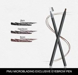 Microblading Supplies Private Logo Waterproof Peel-off Eyebrow Mapping Pencil for Marking Filling Outlining Eye Brow Liners - Yiwu Muyi Trading Co., Ltd. - China