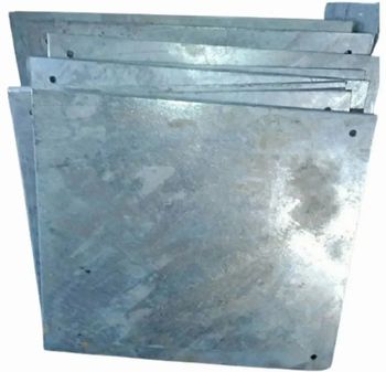 Galvanized Iron G.I Earthing Plates Shape SQUARE Plate Type Vertical Plate Thickness 6MM Usage/Application EARTHING Country of Origin Made in - M N R Electricals - India