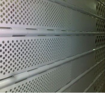 Mild Steel Perforated Rolling Shutter Height 7 - 8 feet Shutter Type SS/MS Material Mild Steel Density 65 - 300 kg/m3 Control Components Push - Sandeep Sales Corporation - India
