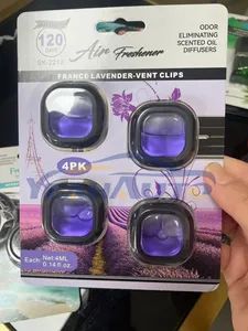 Car Vent Membrance Air Freshener with Good Smell Fragrances Type Liquid Origin China Capacity 5-10ml Style Customized Placement Car - Yeah Co.,Ltd. - China