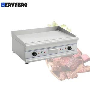 Heavybao Electric Commercial Stainless Steel Restaurant Efficiency Hamburger Griddle with CE RoHS - Heavybao Commercial Kitchenware Co., Ltd. - China