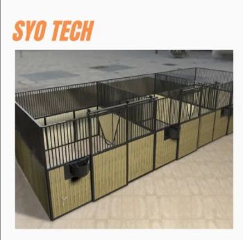 European Equestrian Equine Equipment Customized Hot DIP Galvanized Bamboo Horse Stable Equipment - SYO Technology Limited - China