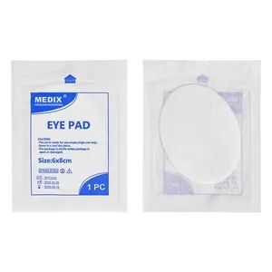 TC1148 TICARE White Cotton Eye Pad 6x8cm 5Y Warranty MOQ5000 OEM Accept MOQ 5000PCS Color White Group Unisex Origin China - Xiamen Ticare Imp. & Exp. Co., Ltd. - China