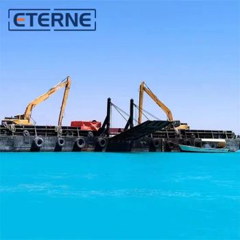 Eterne Customized River Working Excavator Use Assembly Pontoons Modular Barge - Weifang Chenyao Environmental Protection Technology Co., Ltd. - China