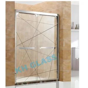 Clear Float Tempered Glass for Customized Fireproof Shower Doors/Bathroom Solution - QINGDAO KH MATERIALS CO., LTD - China