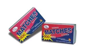 Safety Matches Gd-H114 HS Code 36050000 Payment Terms: T/T Min. Order: 1,000 ctns Composition of Match Head Common Match - Shunde Golden Way Trade Ltd. - China