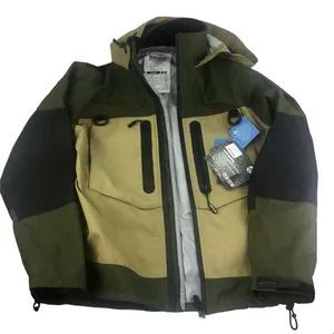 Outdoor Camping Fishing Rain Gear Age Adults Pattern Any Type Jacket Size Custom Origin Taian Usage Fishing Service OEM - Taian Bowins Garment Co., Ltd. - China