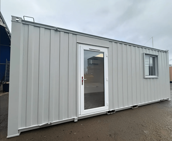 21ft x 8ft Custom Office Cabin – Refurbished Portable Building - senesie mfg llc - United States