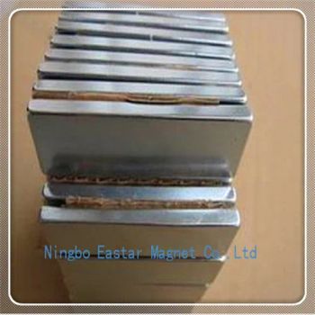 Big Size NdFeB Block Magnet Used for Wind Generator Rare Earth Products Customized NdFeB Magnet - Ningbo Eastar Magnet Co., Ltd. - China