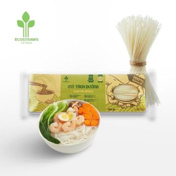 Rice Vermicelli Noodles Best Quality Organic Filiform Straight Round Freeze-Drying Technology Customized Packing Vietnam Bulk - EcoStraws Vietnam - Vietnam