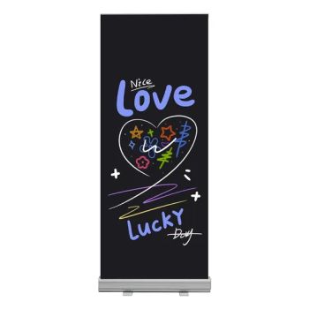 Roll up Banner 85X200 Horizontal Banner Stands Retractable Custom Banner Flag - Hebei New Sight Outdoor Products Co., Ltd. - China