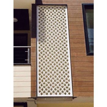 GRC Screen, for Used in exterior building facade panels and as architectural precast concrete - Shree Bala Ji Industries - India