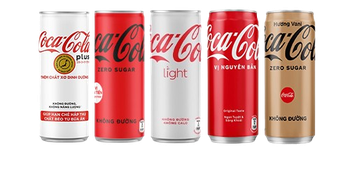 Coca Cola Soft Drink 320ml x 24 Cans - Coca Cola Carbonated Drink (Original, Light, Plus, Zero Sugar, Vanilla) - FMCG VIET CO., LTD - Vietnam