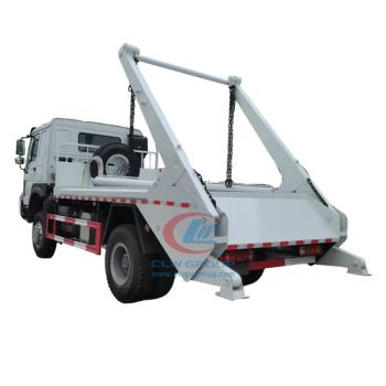 Sinotruk HOWO 10 Cubic Meters Skip Loader Unit Swing Arm Hydraulic Garbage Bin Truck Dumper for Sale - Chengli Automobile Sales Co., Ltd. - China