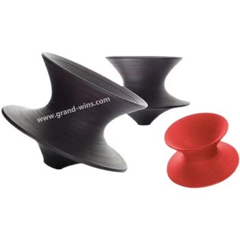 Peg-Top Spin Swivel Chair Outdoor Furniture Amusement Outdoor Gyro Chair - Foshan Geyun Furniture Co., Ltd. - China