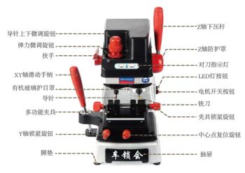 China Hot Selling Key Duplicator, Key Cutting Speed, High Precision, Locksmith Essential Tool - Hunan Kaidi Electromechanical Technology Co., Ltd. - China