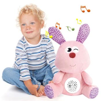Washable Pillow Baby Sleeping Toys Aid Night Light Musical Soothing Doll Projection Plush Toy Animal Stuffed for New Born - Sam Toys Industrial Co., Ltd. - China