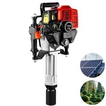 Quality Handheld Four-Stroke Gasoline Pile Drivers for Construction Fences and Flood Control Facilities Hammer Driving China Factory Sale Handheld Pile Driver - Zhengzhou Sunshine Machinery Equipment Co., Ltd. - China