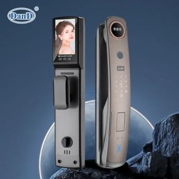 Electronic Security Smart Camera Fingerprint Front Digital Face Recognition Password Cylinder Card Entry Electric Keyless Home Hotel Intelligent Door Locks - D&D HARDWARE INDUSTRIAL CO., LIMITED - China